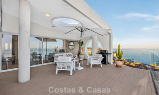 Penthouse d’angle exclusif avec vue panoramique sur la mer à vendre à El Higueron, Benalmádena, Costa del Sol 807400 