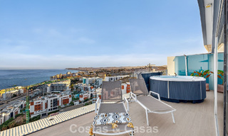 Penthouse d’angle exclusif avec vue panoramique sur la mer à vendre à El Higueron, Benalmádena, Costa del Sol 807404 