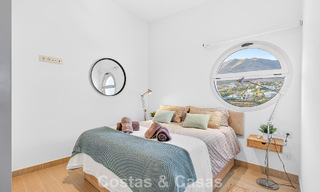 Penthouse d’angle exclusif avec vue panoramique sur la mer à vendre à El Higueron, Benalmádena, Costa del Sol 807412 