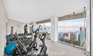 Penthouse d’angle exclusif avec vue panoramique sur la mer à vendre à El Higueron, Benalmádena, Costa del Sol 807419 