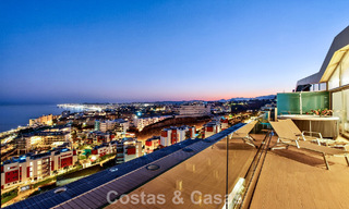 Penthouse d’angle exclusif avec vue panoramique sur la mer à vendre à El Higueron, Benalmádena, Costa del Sol 807434 