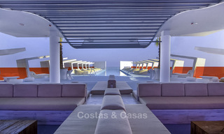 Penthouse d’angle exclusif avec vue panoramique sur la mer à vendre à El Higueron, Benalmádena, Costa del Sol 807749 