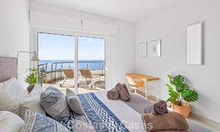 Élégant appartement d’angle avec vue imprenable sur la mer à vendre à El Higuerón, Fuengirola, Costa del Sol 807539 