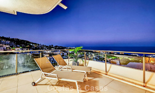 Élégant appartement d’angle avec vue imprenable sur la mer à vendre à El Higuerón, Fuengirola, Costa del Sol 807573 