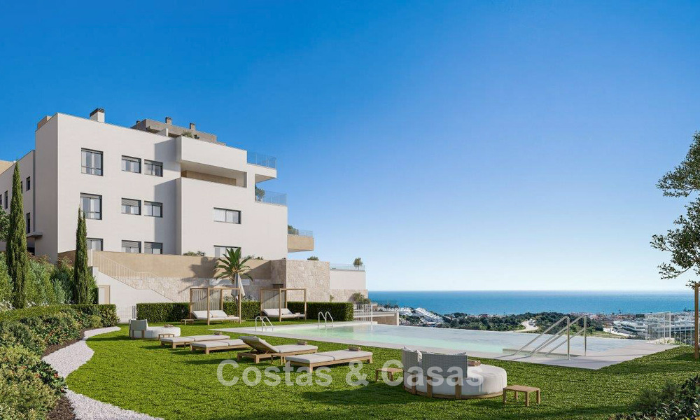 Nouveaux appartements de luxe avec de superbes vues sur la mer à La Cala de Mijas, Costa del Sol 807582