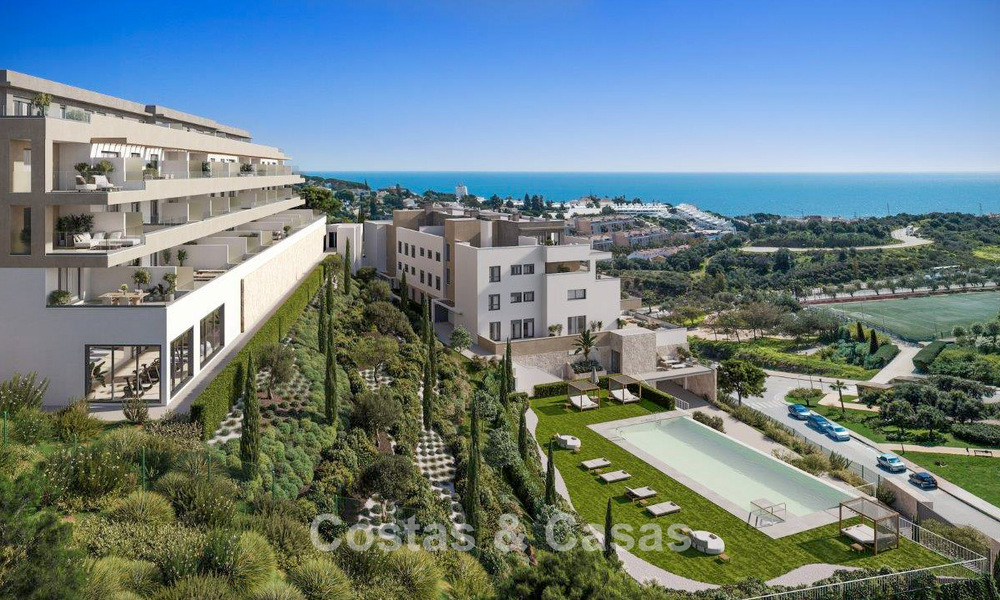 Nouveaux appartements de luxe avec de superbes vues sur la mer à La Cala de Mijas, Costa del Sol 807583