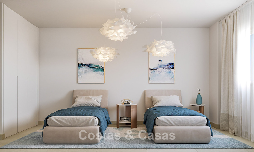 Nouveaux appartements de luxe avec de superbes vues sur la mer à La Cala de Mijas, Costa del Sol 807586