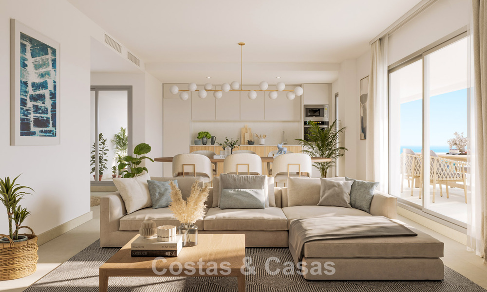 Nouveaux appartements de luxe avec de superbes vues sur la mer à La Cala de Mijas, Costa del Sol 807587