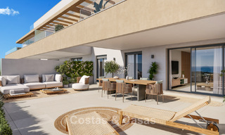 Nouveaux appartements de luxe avec de superbes vues sur la mer à La Cala de Mijas, Costa del Sol 807590 