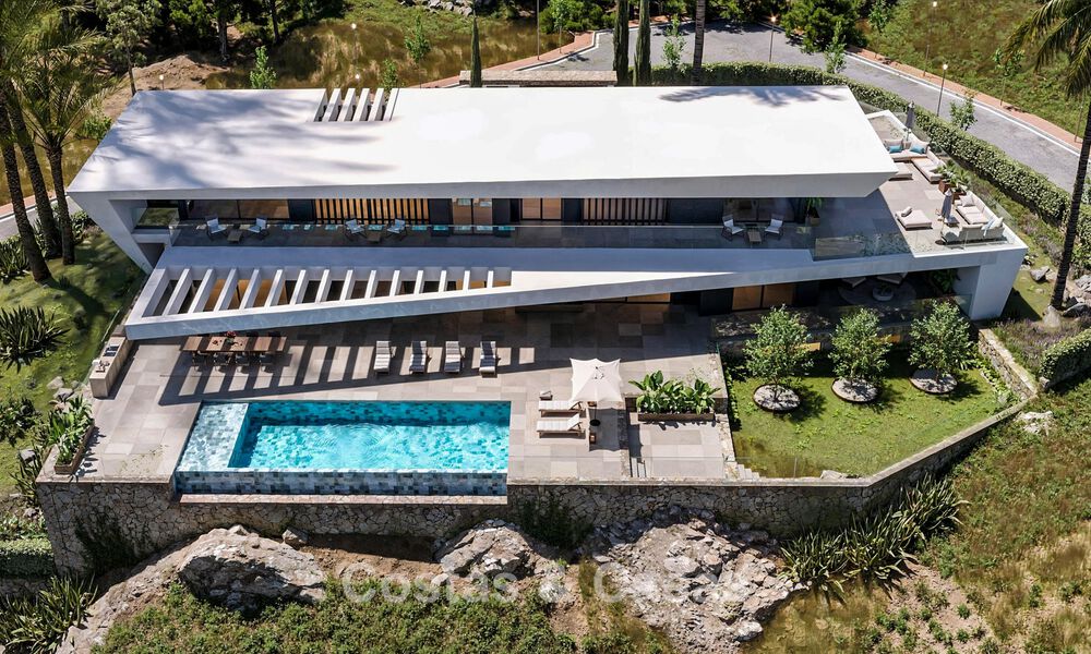 Villa ultramoderne neuve à vendre à Finca Cortesin, un resort de golf 5 étoiles entre Marbella et Sotogrande, Costa del Sol 807592