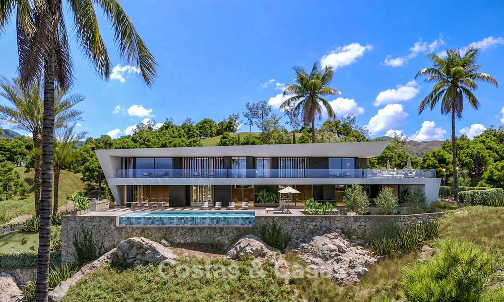 Villa ultramoderne neuve à vendre à Finca Cortesin, un resort de golf 5 étoiles entre Marbella et Sotogrande, Costa del Sol 807593
