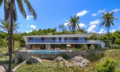 Villa ultramoderne neuve à vendre à Finca Cortesin, un resort de golf 5 étoiles entre Marbella et Sotogrande, Costa del Sol 807593