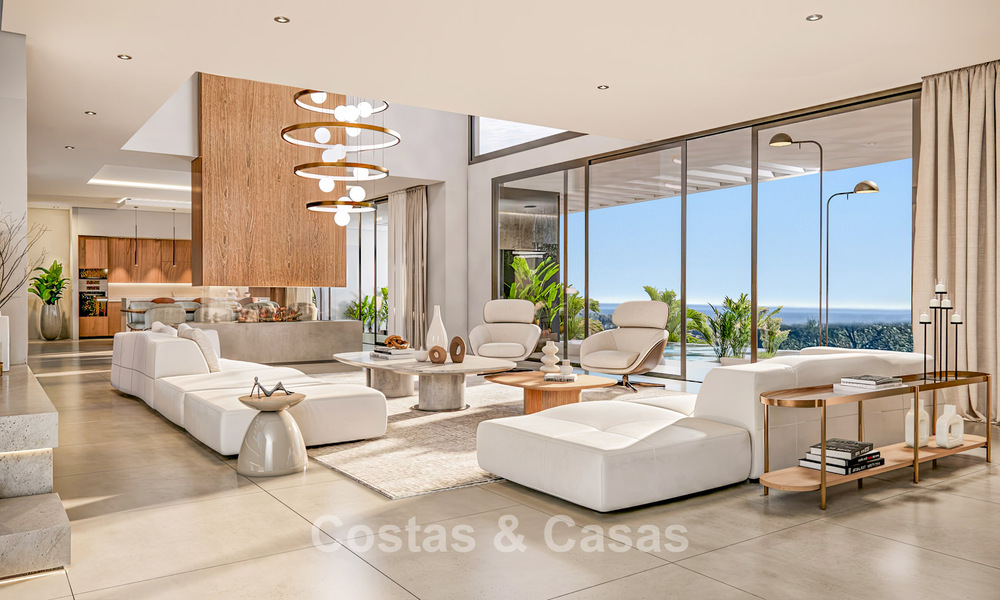 Villa ultramoderne neuve à vendre à Finca Cortesin, un resort de golf 5 étoiles entre Marbella et Sotogrande, Costa del Sol 807596