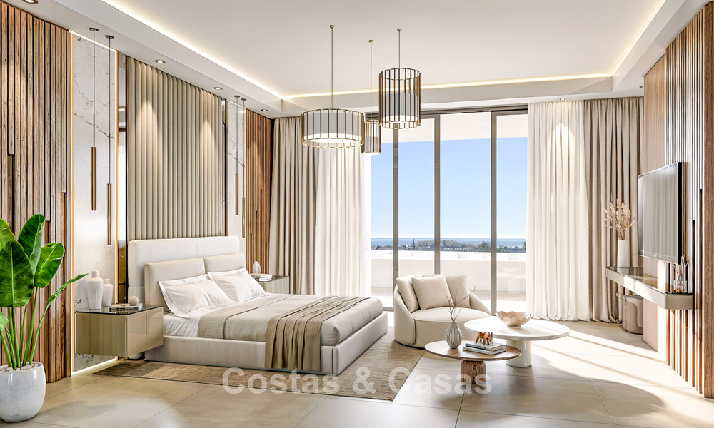 Villa ultramoderne neuve à vendre à Finca Cortesin, un resort de golf 5 étoiles entre Marbella et Sotogrande, Costa del Sol 807597