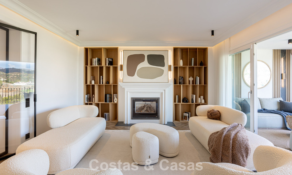 Maison de ville modernisée avec vue panoramique à vendre dans les collines de Marbella - Benahavís 807614