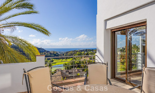 Villa méditerranéenne avec superbes vues sur le golf et la mer à vendre à Los Arqueros, Marbella - Benahavís 807766 