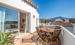 Magnifique penthouse avec potentiel de rénovation à vendre avec vues sur le golf et la mer à La Quinta, Marbella - Benahavís 807690 