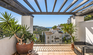 Magnifique penthouse avec potentiel de rénovation à vendre avec vues sur le golf et la mer à La Quinta, Marbella - Benahavís 807695 