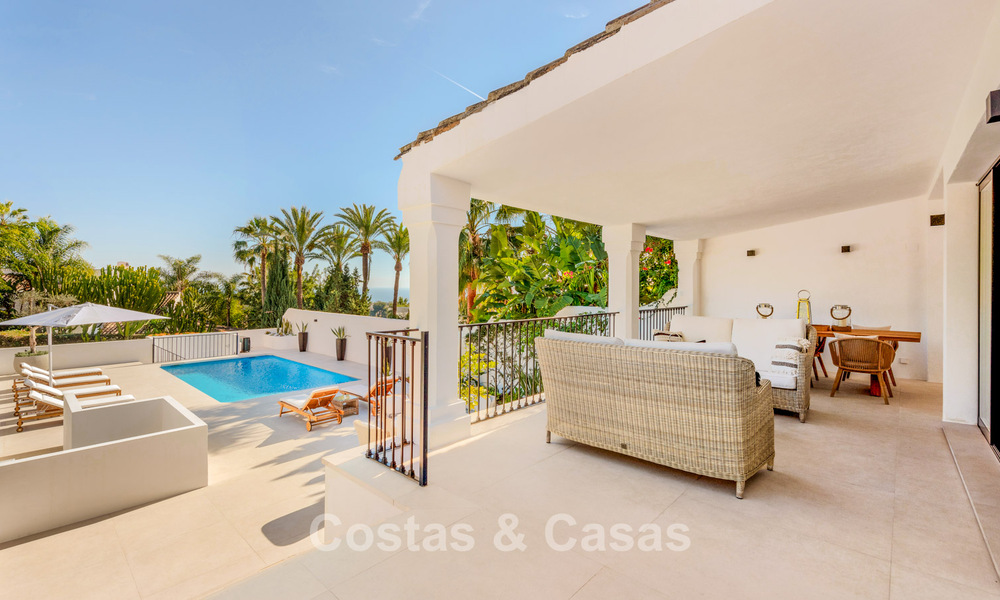 Villa de luxe de plain-pied au style architectural boutique espagnol à vendre à Sierra Blanca, sur le Golden Mile de Marbella 807640