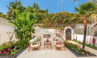Villa de luxe de plain-pied au style architectural boutique espagnol à vendre à Sierra Blanca, sur le Golden Mile de Marbella 807642 