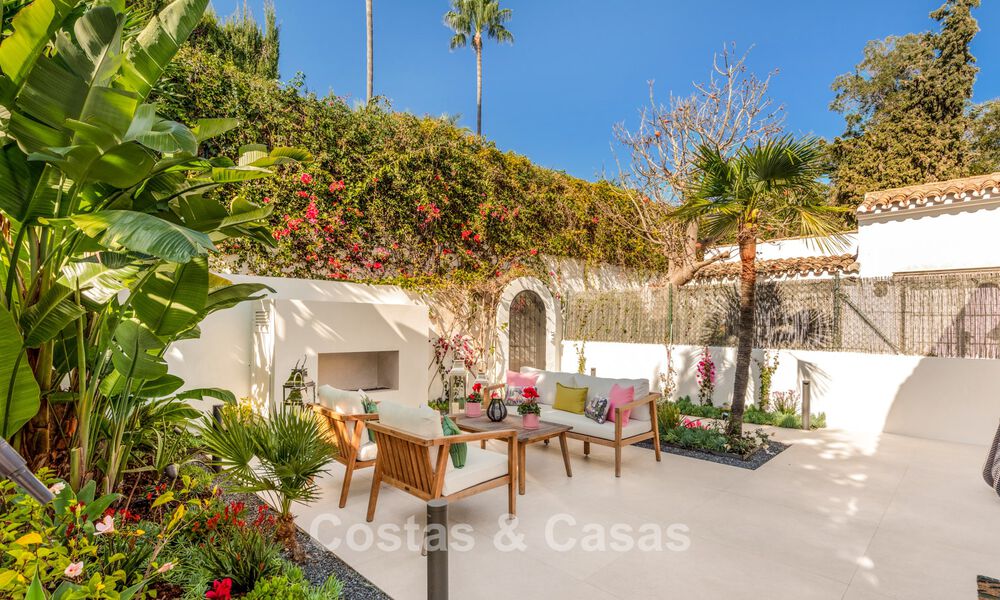 Villa de luxe de plain-pied au style architectural boutique espagnol à vendre à Sierra Blanca, sur le Golden Mile de Marbella 807644