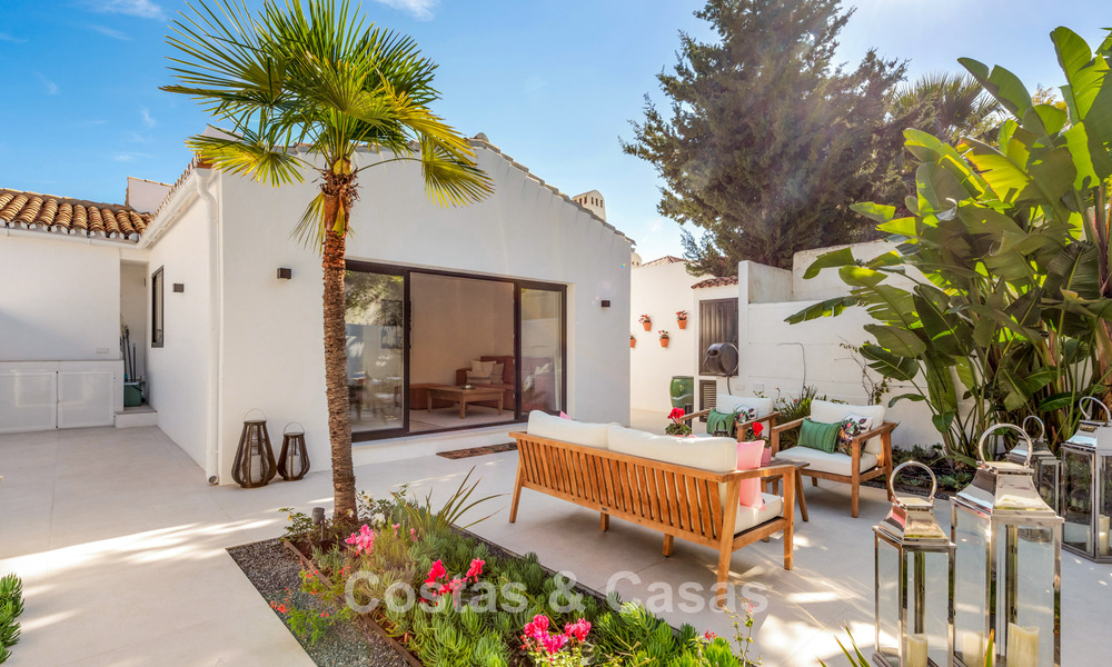 Villa de luxe de plain-pied au style architectural boutique espagnol à vendre à Sierra Blanca, sur le Golden Mile de Marbella 807651
