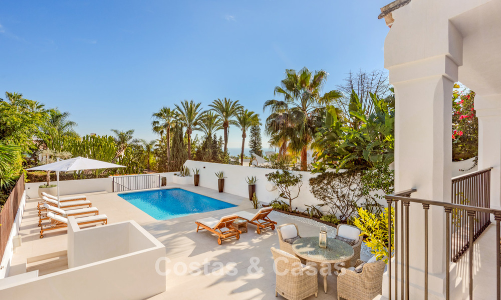 Villa de luxe de plain-pied au style architectural boutique espagnol à vendre à Sierra Blanca, sur le Golden Mile de Marbella 807653