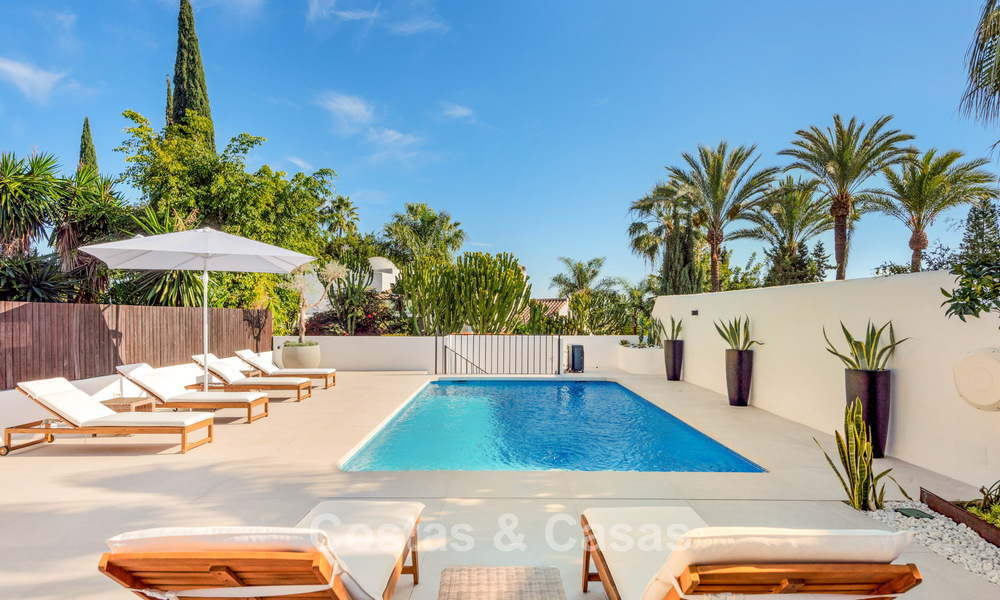 Villa de luxe de plain-pied au style architectural boutique espagnol à vendre à Sierra Blanca, sur le Golden Mile de Marbella 807660