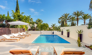 Villa de luxe de plain-pied au style architectural boutique espagnol à vendre à Sierra Blanca, sur le Golden Mile de Marbella 807660 