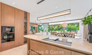 Villa contemporaine neuve avec vues panoramiques à vendre sur le célèbre Golden Mile de Marbella 807776 