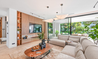 Villa contemporaine neuve avec vues panoramiques à vendre sur le célèbre Golden Mile de Marbella 807779 