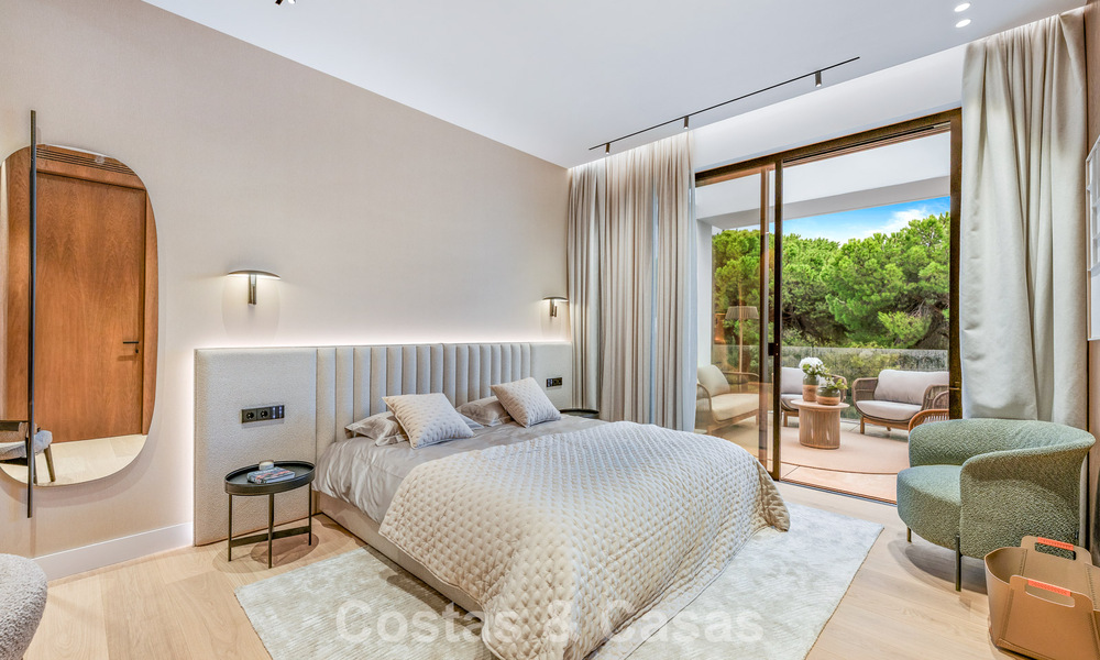 Villa contemporaine neuve avec vues panoramiques à vendre sur le célèbre Golden Mile de Marbella 807780