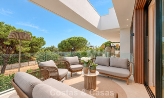Villa contemporaine neuve avec vues panoramiques à vendre sur le célèbre Golden Mile de Marbella 807784 