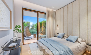 Villa contemporaine neuve avec vues panoramiques à vendre sur le célèbre Golden Mile de Marbella 807787 