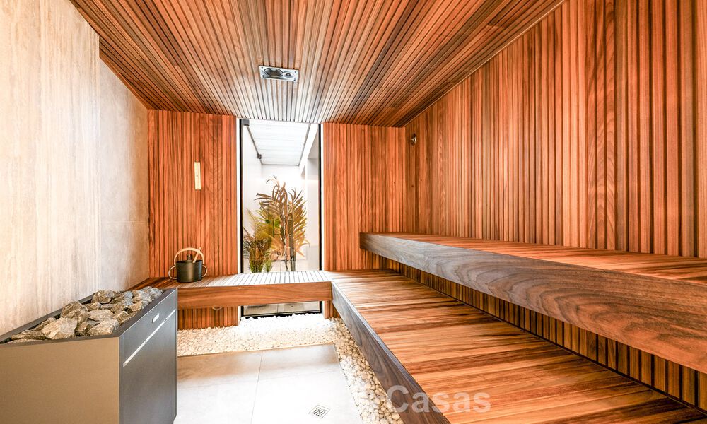 Villa contemporaine neuve avec vues panoramiques à vendre sur le célèbre Golden Mile de Marbella 807807