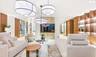 Villa contemporaine neuve avec vues panoramiques à vendre sur le célèbre Golden Mile de Marbella 807819 