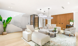 Villa contemporaine neuve avec vues panoramiques à vendre sur le célèbre Golden Mile de Marbella 807822 