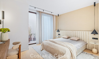 Villa contemporaine neuve avec vues panoramiques à vendre sur le célèbre Golden Mile de Marbella 807823 