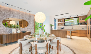 Villa contemporaine neuve avec vues panoramiques à vendre sur le célèbre Golden Mile de Marbella 807839 