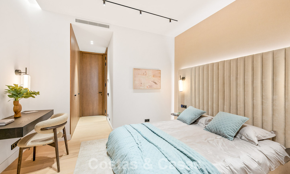 Villa contemporaine neuve avec vues panoramiques à vendre sur le célèbre Golden Mile de Marbella 807842