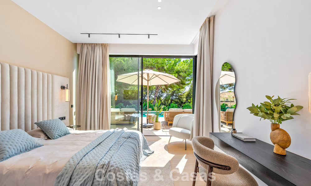 Villa contemporaine neuve avec vues panoramiques à vendre sur le célèbre Golden Mile de Marbella 807844