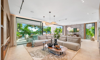 Villa contemporaine neuve avec vues panoramiques à vendre sur le célèbre Golden Mile de Marbella 807886 