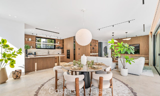 Villa contemporaine neuve avec vues panoramiques à vendre sur le célèbre Golden Mile de Marbella 807889 