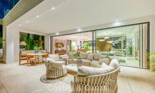 Villa contemporaine neuve avec vues panoramiques à vendre sur le célèbre Golden Mile de Marbella 807929 