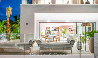 Villa contemporaine neuve avec vues panoramiques à vendre sur le célèbre Golden Mile de Marbella 807931 