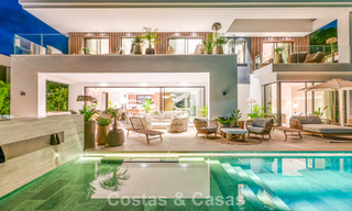 Villa contemporaine neuve avec vues panoramiques à vendre sur le célèbre Golden Mile de Marbella 807932 