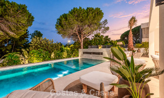 Villa contemporaine neuve avec vues panoramiques à vendre sur le célèbre Golden Mile de Marbella 807934 