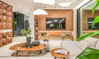 Villa contemporaine neuve avec vues panoramiques à vendre sur le célèbre Golden Mile de Marbella 807939 
