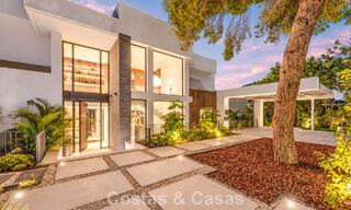Villa contemporaine neuve avec vues panoramiques à vendre sur le célèbre Golden Mile de Marbella 807941 