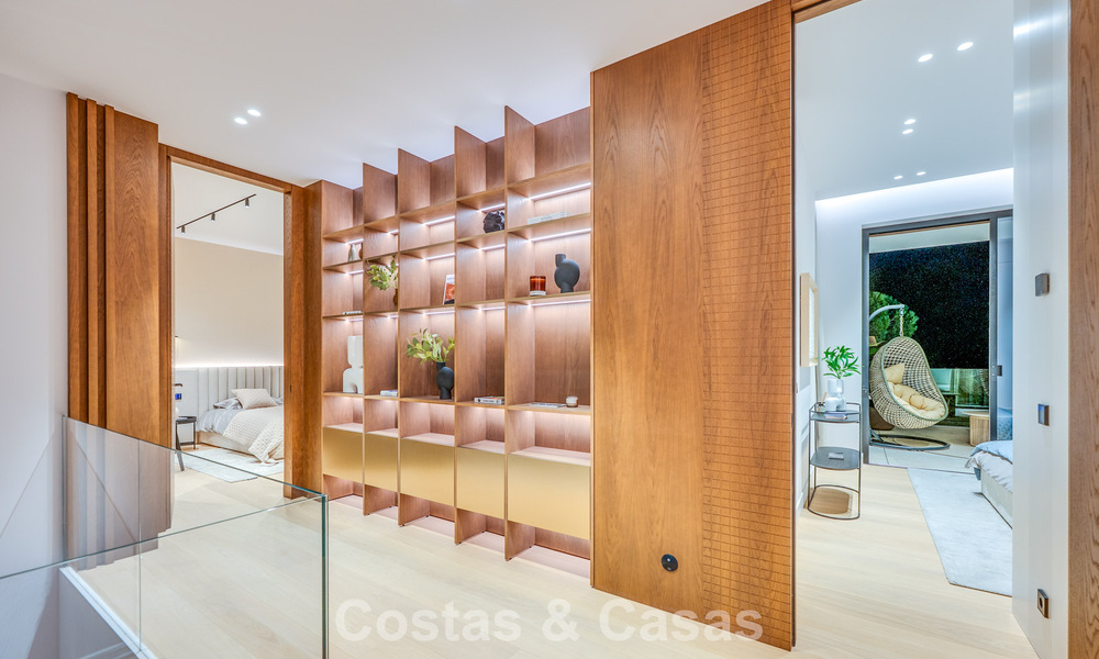 Villa contemporaine neuve avec vues panoramiques à vendre sur le célèbre Golden Mile de Marbella 807944